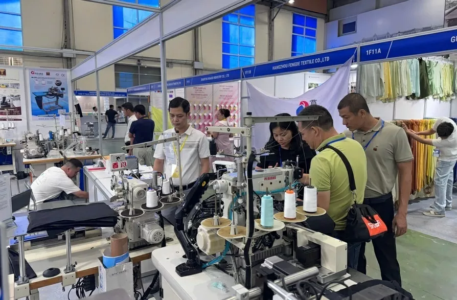 8 countries and territories participate in HanoiTex & HanoiFabric 2026