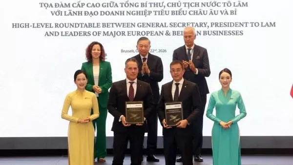 General Secretary, President To Lam attends high-level dialogue with leading European, Belgian businesses