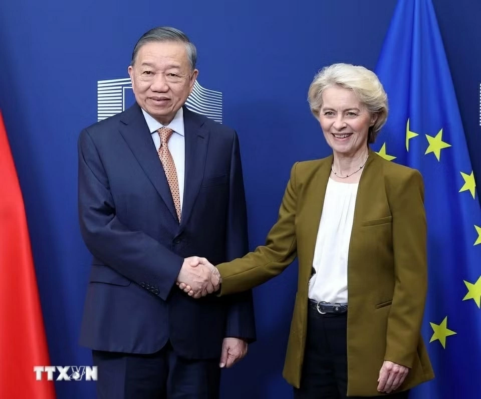 Vietnam regards European Union as one of its priority partners: General Secretary, President To Lam Vietnam regards European Union as one of its priority partners: General Secretary, President To Lam