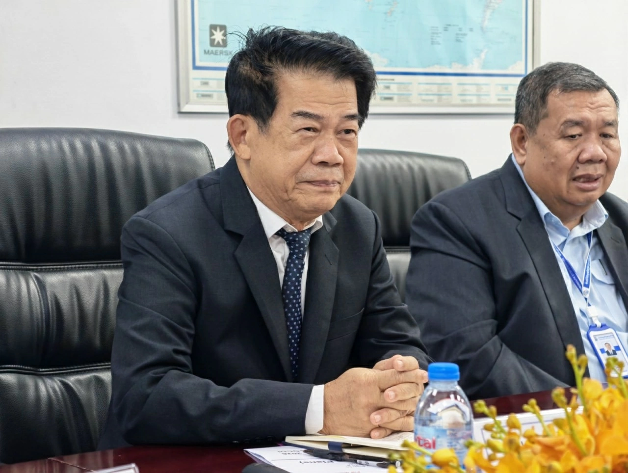 Consul General Nguyen Trung Hieu pays courtesy call to leaders of Sihanoukville Autonomous Port