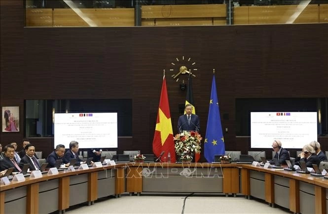 General Secretary, President To Lams policy speech at Egmont Institute of Belgium General Secretary, President To Lams policy speech at Egmont Institute of Belgium