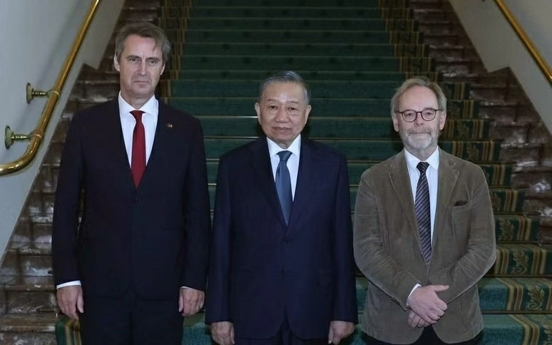 General Secretary, President To Lam meets with Belgian Senate Speaker, House President General Secretary, President To Lam meets with Belgian Senate Speaker, House President