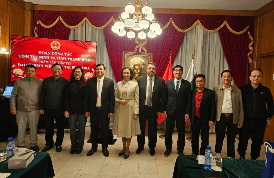 Tay Ninh and Thanh Hoa promote investment and trade cooperation with Bulgaria Tay Ninh and Thanh Hoa promote investment and trade cooperation with Bulgaria