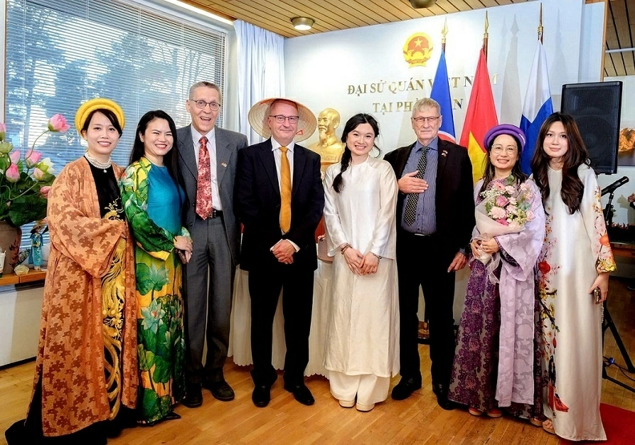 Vietnamese Ao Dai Association launched in Finland, celebrating Vietnam Culture Day and National Great Unity Day 2026