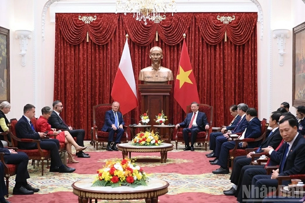 General Secretary, President To Lam welcomes Polish PM Donald Tusk, values ties with Poland                General Secretary, President To Lam Welcome