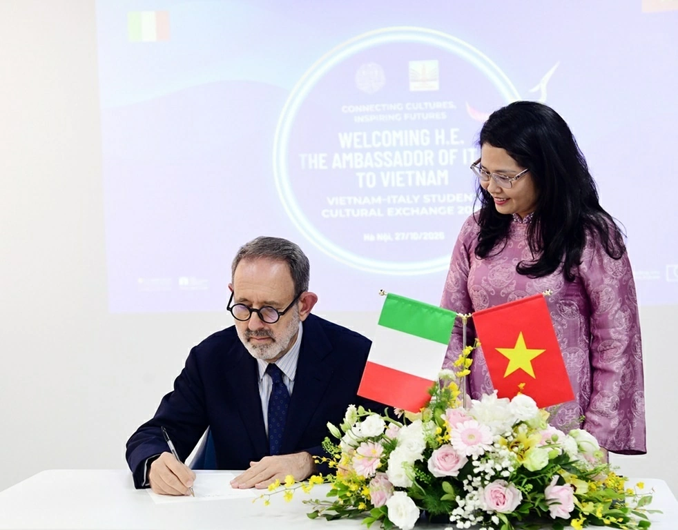 The young generation – A bridge extending the friendship between Vietnam and Italy