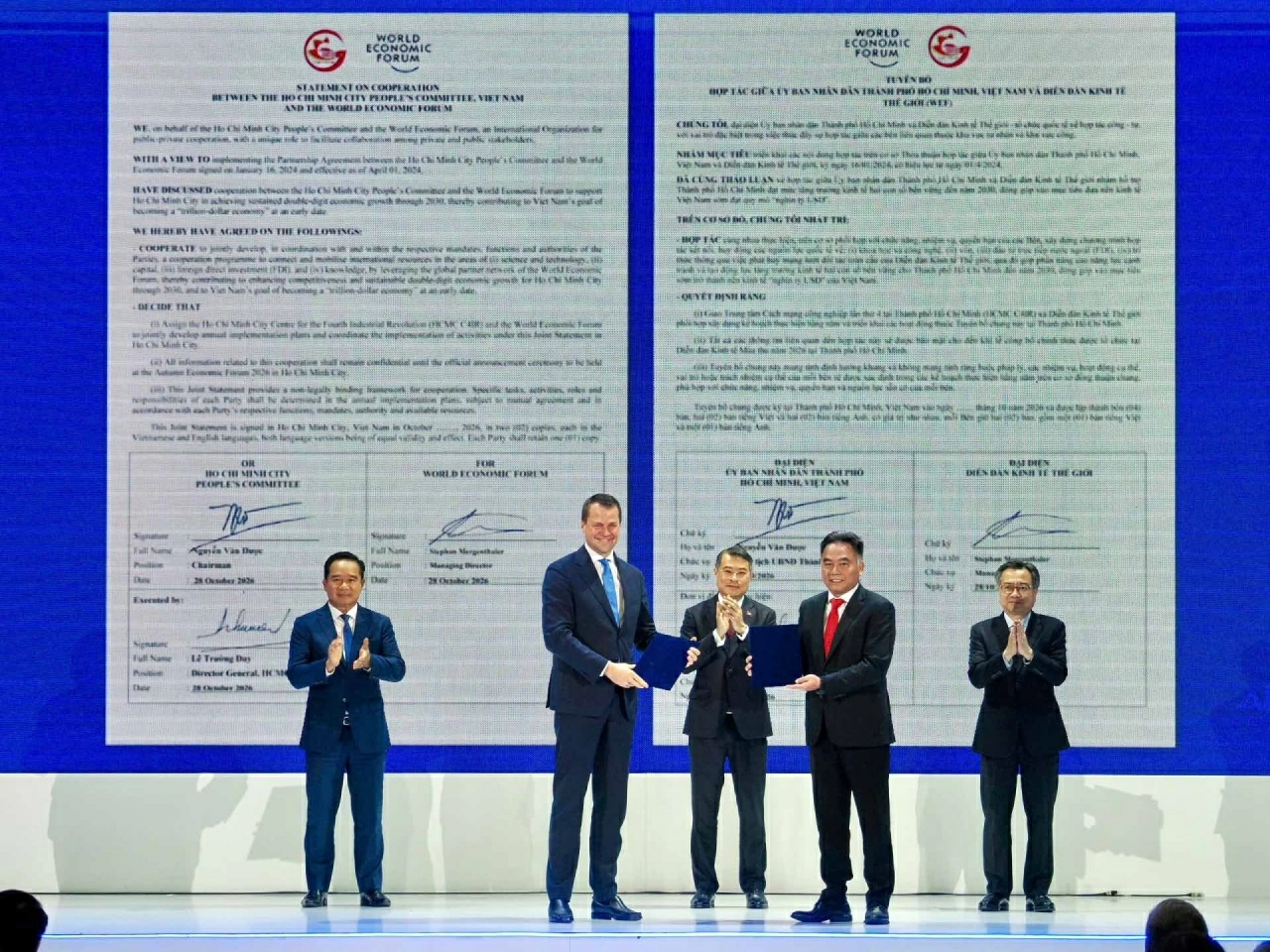 The first 10 members of the Vietnam International Financial Center in Ho Chi Minh City
