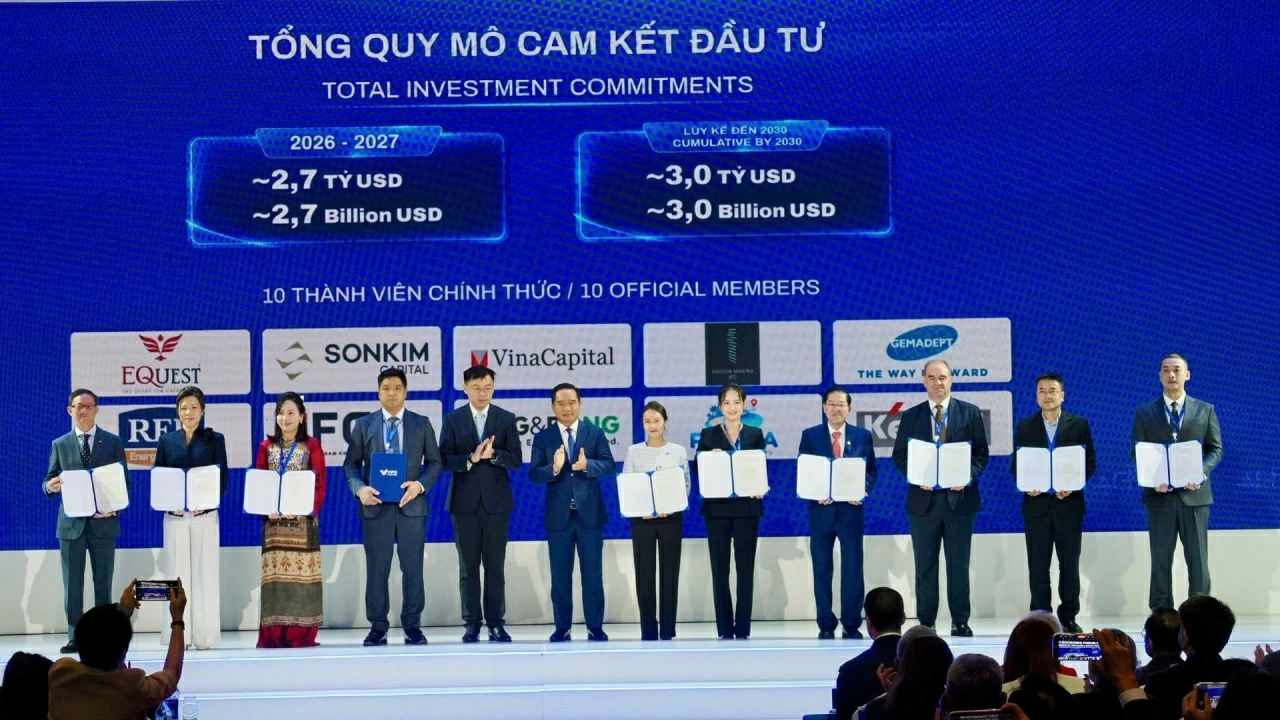 The first 10 members of the Vietnam International Financial Center in Ho Chi Minh City