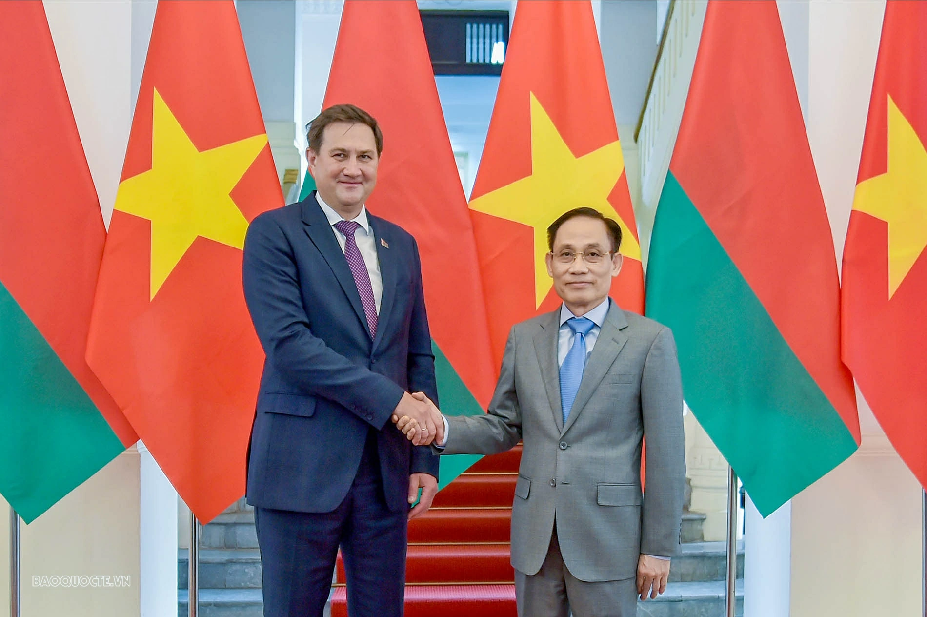 FM Le Hoai Trung, Belarusian counterpart Maxim Ryzhenkov hold talks to strengthen strategic partnership FM Le Hoai Trung, Belarusian counterpart Maxim Ryzhenkov hold talks to strengthen strategic partnership