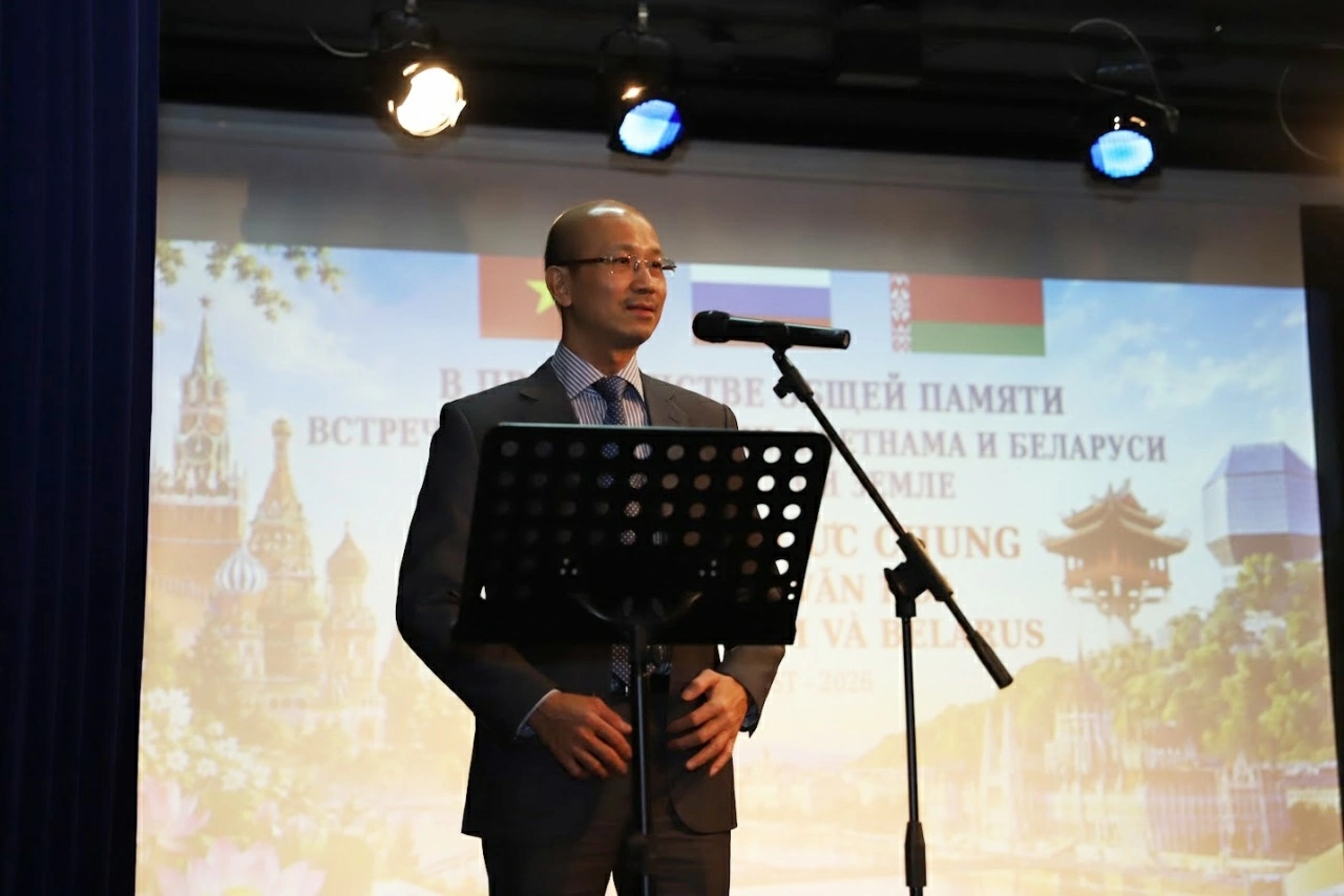 Cultural exchange, spreading the friendship of Vietnam-Russia-Belarus through shared memories