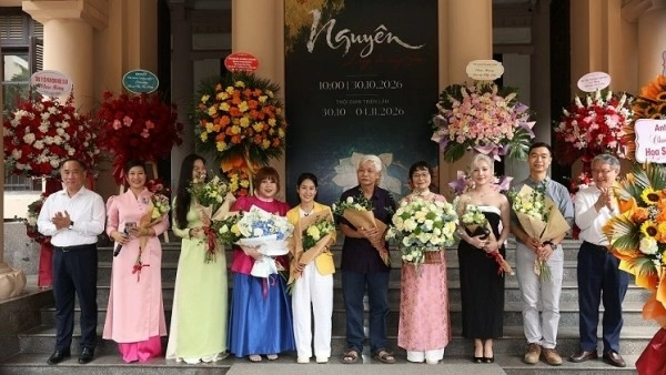 Art exhibition 'Nguyen - Lang du cung Son': Bringing traditional lacquer into contemporary life