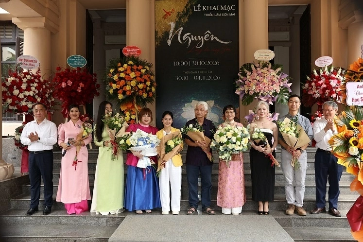 Art exhibition 'Nguyen - Lang du cung Son': Bringing traditional lacquer into contemporary life Art exhibition 'Nguyen - Lang du cung Son': Bringing traditional lacquer into contemporary life