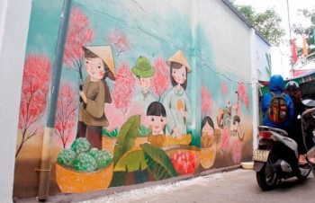Alleyway murals of Central Da Nang City
