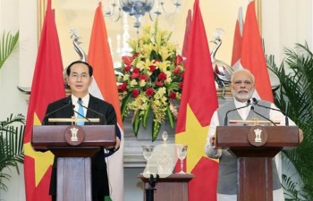 President Tran Dai Quang concludes India, Bangladesh visits