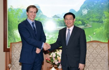 Deputy Prime Minister greets World Economic Forum’s official