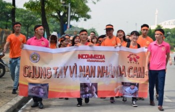 Ha Noi: 3,000 people take walk for AO/Dioxin victims