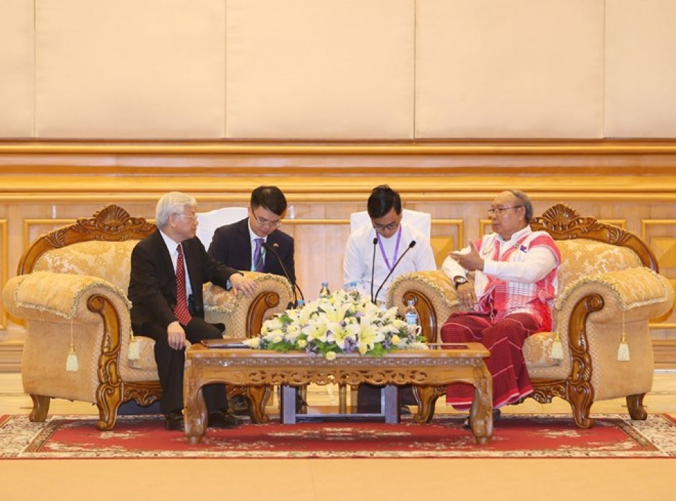 Party leader: Parliamentary ties important to Vietnam-Myanmar relations