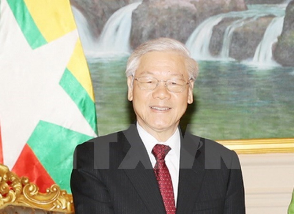 vn expands multi faceted cooperation with myanmar party leader