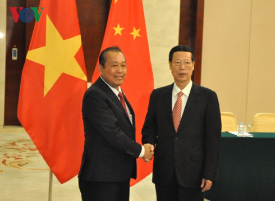 deputy pm meets chinese vice premier urging stronger cooperation
