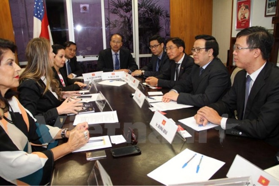 vietnamese party delegation visits brazil