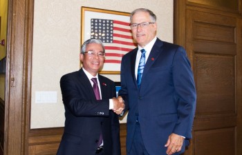 Vietnamese Ambassador Pham Quang Vinh visits Washington