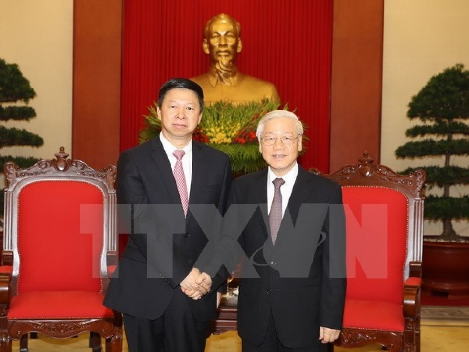 party chief receives chinese leaders special envoy