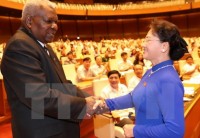 president tran dai quang receives outgoing cuban ambassador