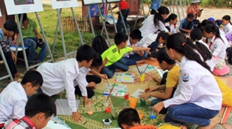 Culture-Tourism Village delights children with various activities in August
