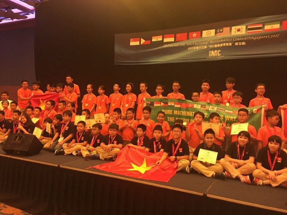 vietnam win eight gold medals at intl maths competition