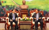 vietnamese lao fronts discuss enhancing ties