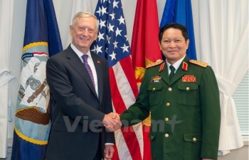 Activities during Defence Minister Ngo Xuan Lich's visit to US