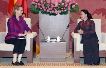 NA Chairwoman receives new UNDP Country Director for Vietnam