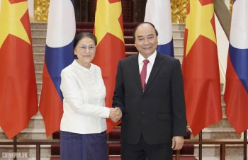 PM hosts Lao National Assembly leader