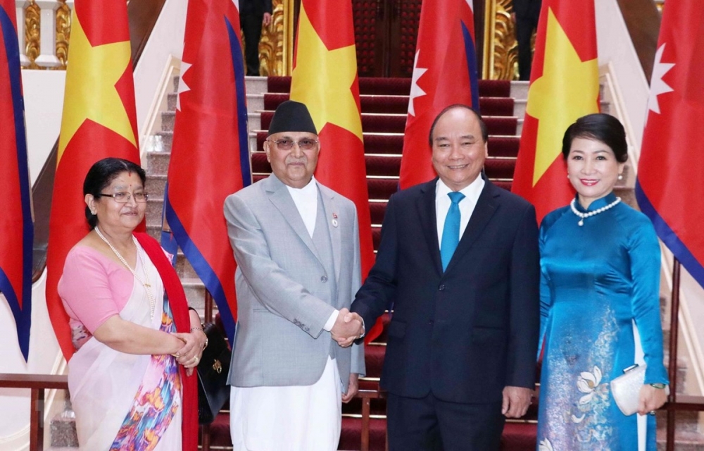 nepali pm concludes official visit to vietnam