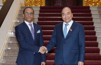 Prime Minister receives visiting Timor-Leste minister