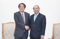 prime minister receives new japanese ambassador yamada takio