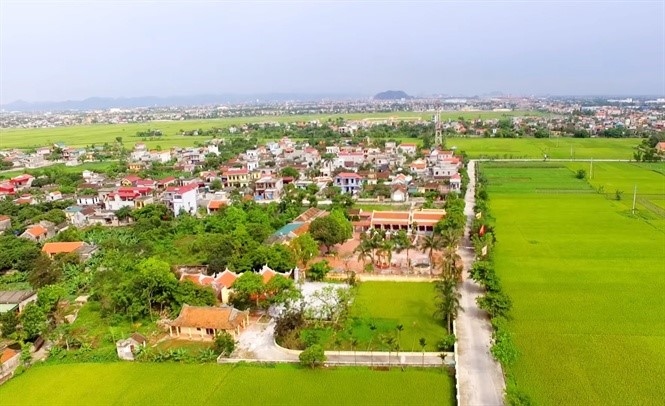 Diện mạo nông thôn mới ở Yên Khánh.