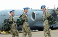 another vietnamese officer assigned peacekeeping duty in south sudan
