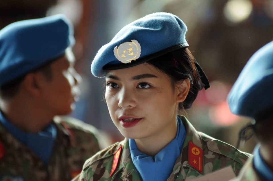 female officers start journey in un peacekeeping force