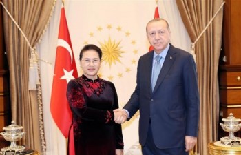 NA Chairwoman meets with Turkish President