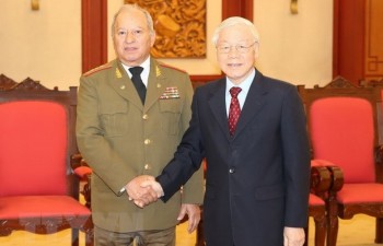 Party chief commits support to defence ties with Cuba