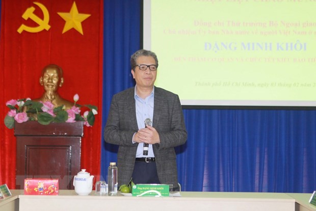 Overseas Vietnamese make active contributions to homeland: Deputy Foreign Minister Dang Minh Khoi