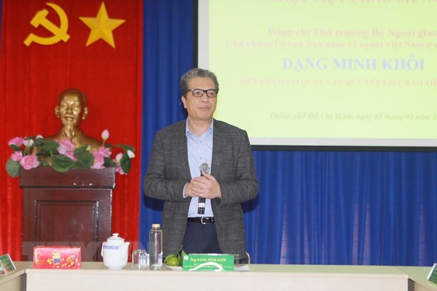 Overseas Vietnamese make active contributions to homeland: Deputy Foreign Minister Dang Minh Khoi Overseas Vietnamese make active contributions to homeland: Deputy Foreign Minister Dang Minh Khoi