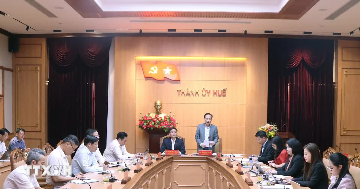 Approval of Draft Report on supervision of Hue City Party Committee Approval of Draft Report on supervision of Hue City Party Committee