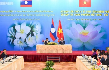 Vietnamese, Lao PMs co-chair meeting of inter-governmental committee