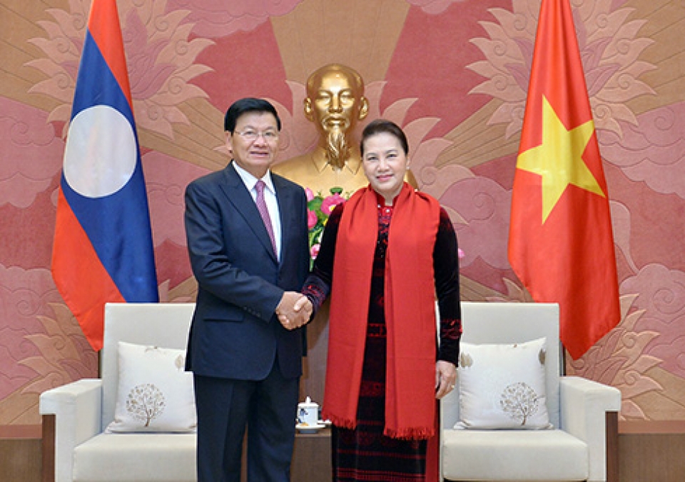 vietnamese na to closely cooperate with lao counterpart chairwoman