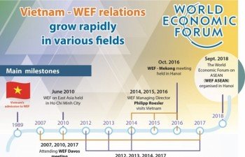 Vietnam - WEF relations grow rapidly in various fields