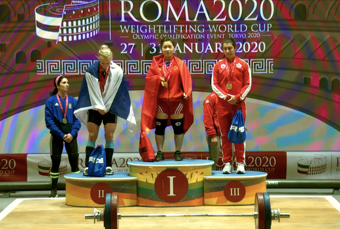 Weightlifters on way to berths at Tokyo Olympic Games weightlifters on way to berths at tokyo olympic games