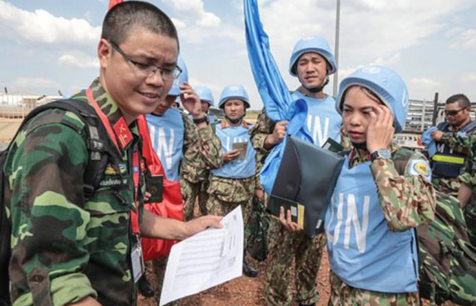 Vietnam to send 268 officers to UN peacekeeping mission