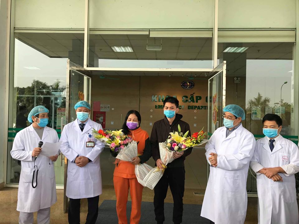 two more covid 19 patients discharged from ha noi hospital